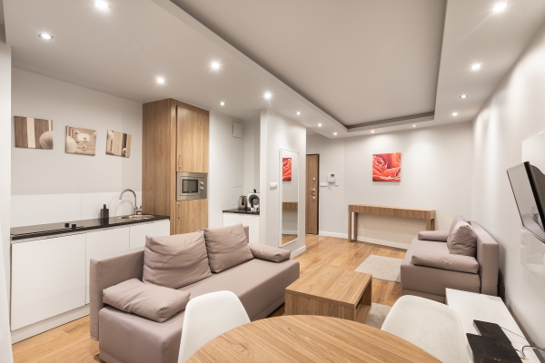 Luksusowe 2 pokoje przy Warsaw Spire Oxygen ul. Wronia 45